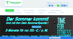 Desktop Screenshot of freetomove.de