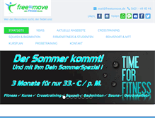 Tablet Screenshot of freetomove.de